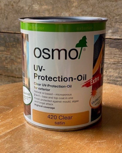 Wells Reclamation Osmo UV Protection Oil (Clear Satin 420)