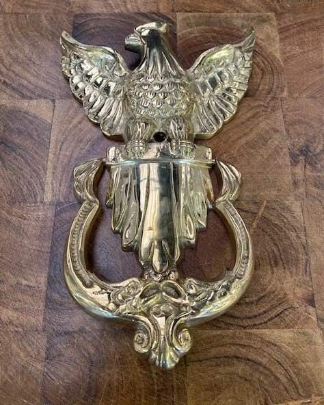 Wells Reclamation Eagle Door Knocker