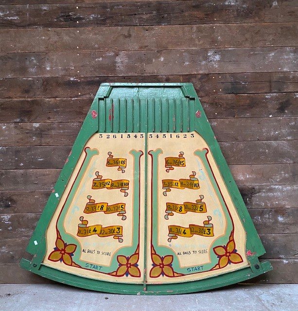 Wells Reclamation Vintage Hand Painted Fairground Game Sign