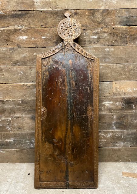 Wells Reclamation Antique North Pakistan Prayer Board c1900