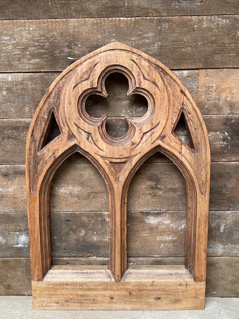 Wells Reclamation Hardwood Gothic Window Frame