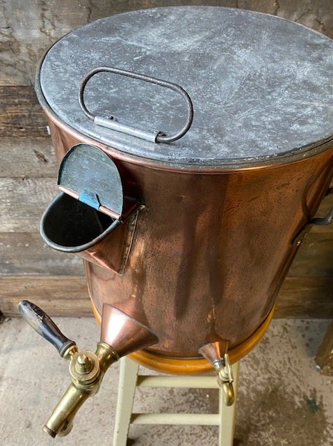1920's Copper Beverage Dispenser - Wells Reclamation