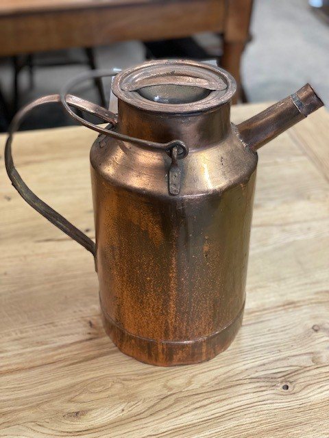 Wells Reclamation Vintage Copper Milk Churn