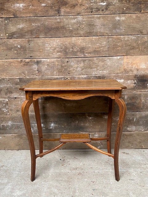 Wells Reclamation Early 19th Century Inlaid Rosewood Side Table