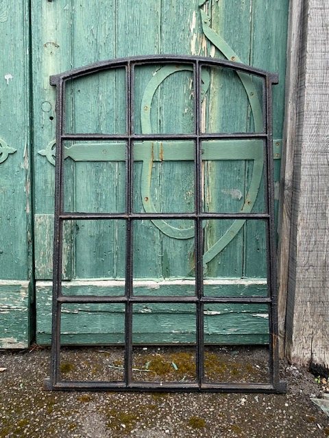 Wells Reclamation Cast Iron Window Frame (0.66m x 0.95m)