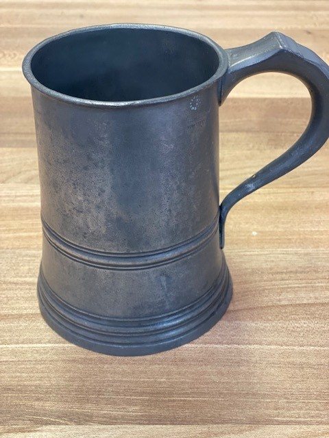 Wells Reclamation Victorian James Yates Pewter Tankard