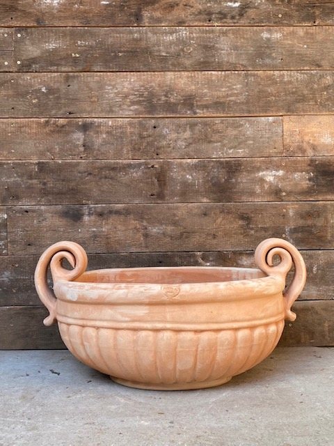 Wells Reclamation Fine Italian Decorative Terracotta Planter (Roman)