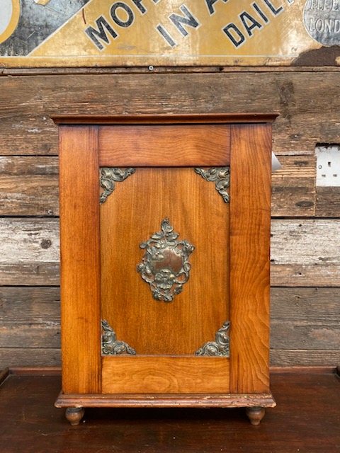 Wells Reclamation Art Nouveau Decorative Medicine Cabinet