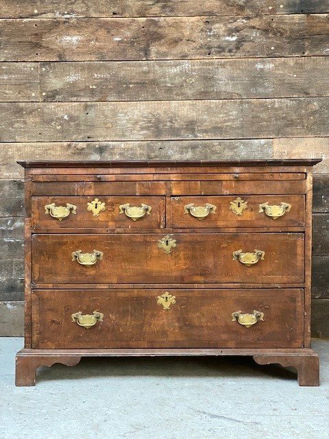 Wells Reclamation Fabulous 18th Century Walnut Chest of Drawers