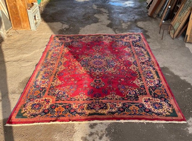 Wells Reclamation Vintage Decorative Large Persian Rug (3.86m x 2.98m)