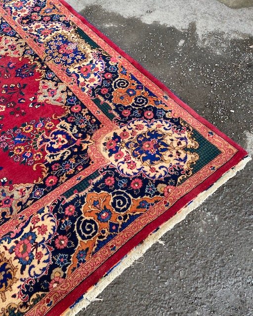 Reclamation Rugs large persian rug - Wells Reclamation