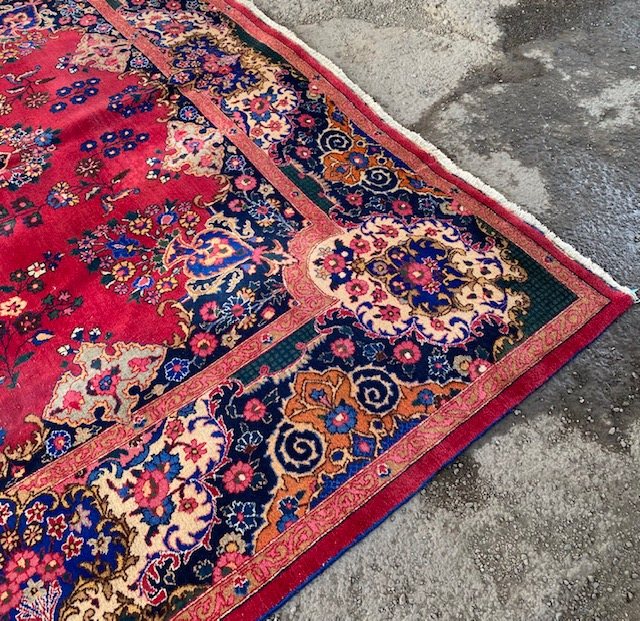 Reclamation Rugs large persian rug - Wells Reclamation