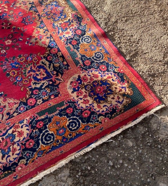 Reclamation Rugs large persian rug - Wells Reclamation