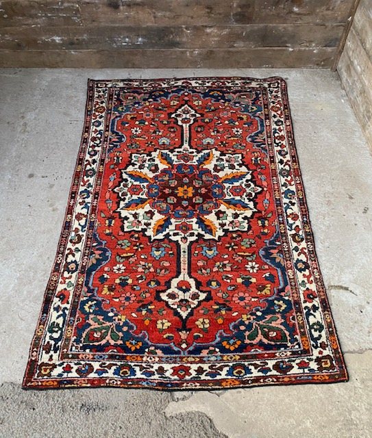 Mid Century Iranian Decorative Wool Rug (2.1m x 1.35m)