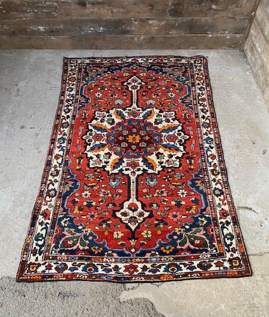 Wells Reclamation Mid Century Iranian Decorative Wool Rug (2.1m x 1.35m)