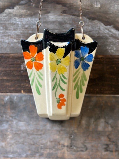 Art Deco Wall Pocket Vase