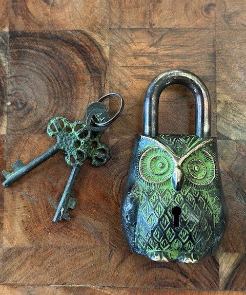 Owl Padlock