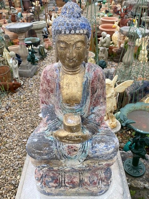 garden buddha statue - Wells Reclamation