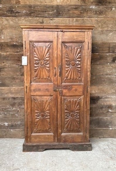 Polished Teak Cupboard