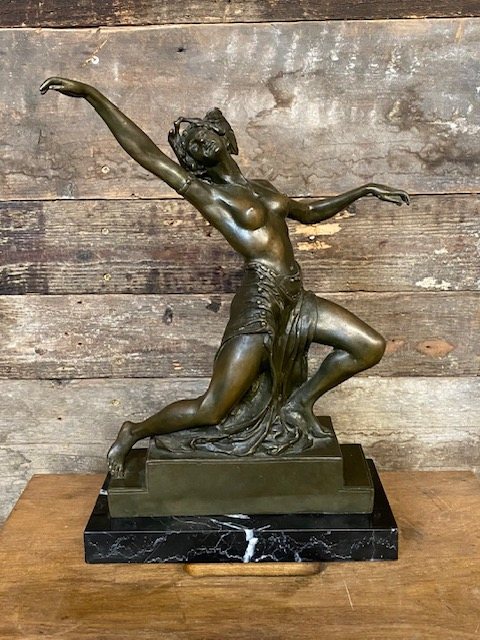 Orignal Art Deco Bronze Sculpture