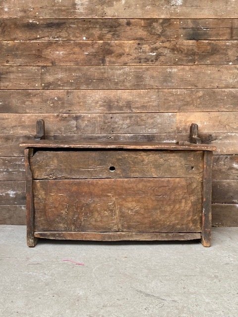 Antique 18th Century Central Afghan Dowry Marriage Chest