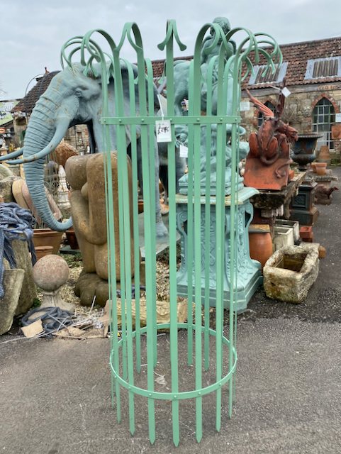 Wells Reclamation Wrought Iron Painted Tree Guard