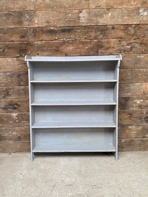 Vintage Hand Painted Freestanding Bookcase