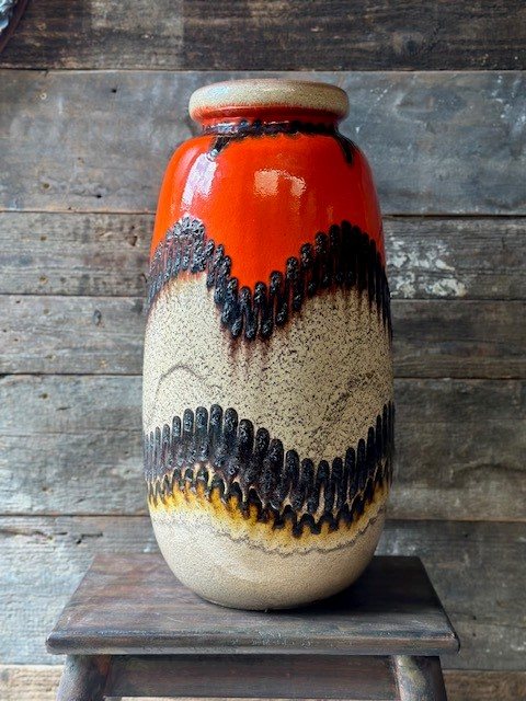 Fabulous Vintage Fat Lava Vase by Scheurich