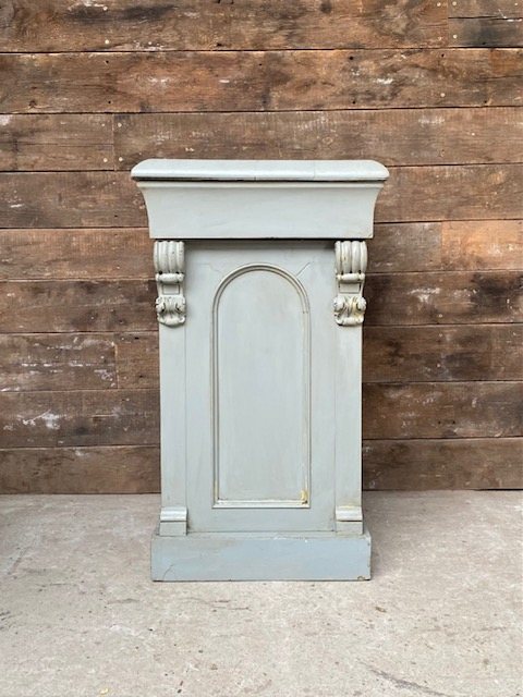 Antique Unusual 1910's Painted Cupboard