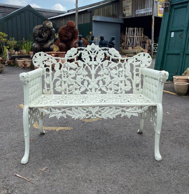 Fabulous Decorative Cast Iron Garden Bench