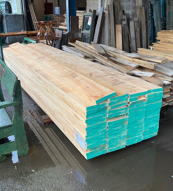 Solid Pine Sawn Scaffold Board (4m)