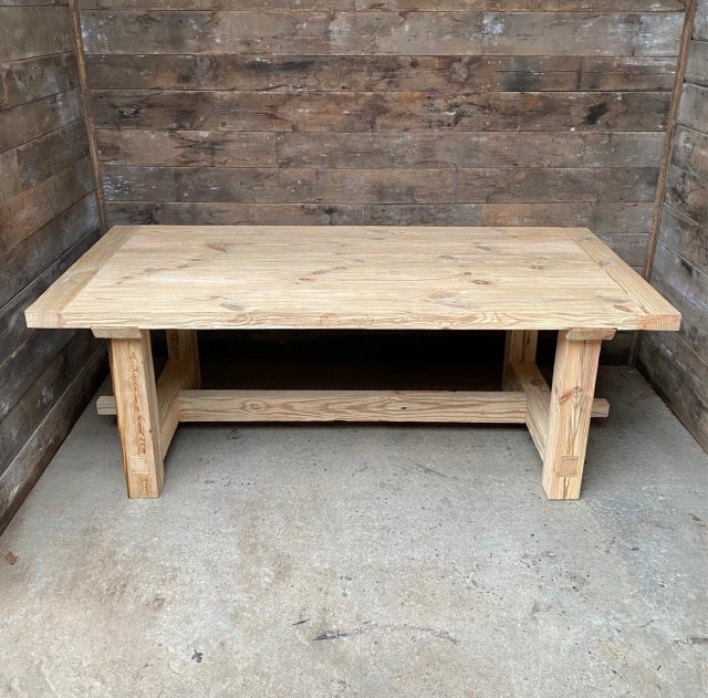 Rustic Pine Refectory Dining Tables (Various Sizes)