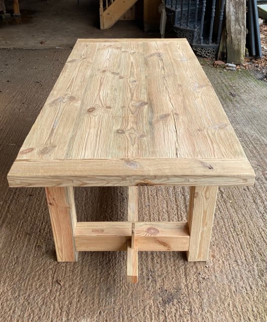 Rustic Pine Refectory Dining Tables (Various Sizes)