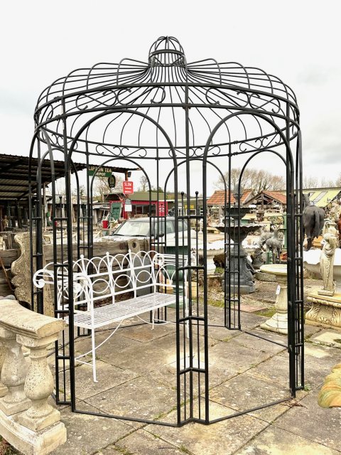 Fantastic Wrought Iron Large Garden Gazebo