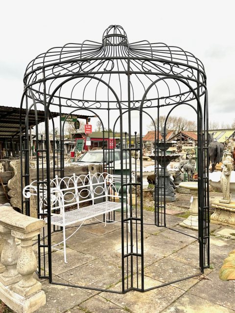 Fantastic Cast Iron Large Garden Gazebo