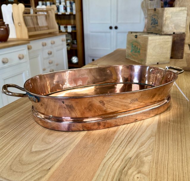 Fantastic Victorian Large Copper Roasting Tray