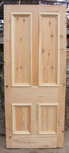 Wells Reclamation 4 Panel Door (Exterior)