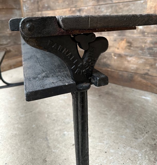 Fantastic 19th Century Victorian Metamorphic School Desk Bench