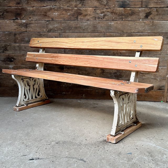 Superb Restored Original Antique GWR Bench