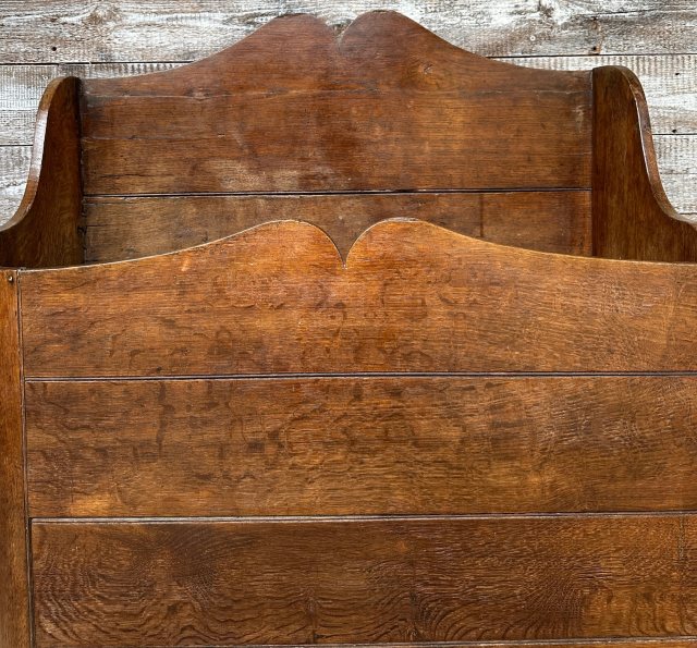 antique log box - Wells Reclamation