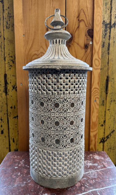 Tall White Lantern