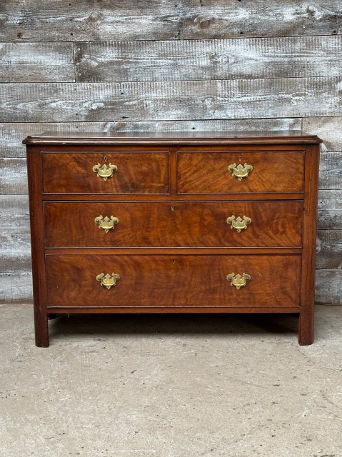 Fantastic Antique Victorian Mahogany Chest Of Drawers