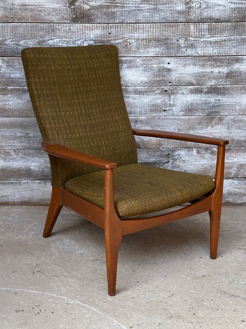 Vintage Mid Century Parker Knoll Teak Armchair