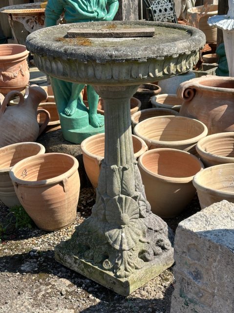 Reclaimed & Weathered 1950's Bird Table