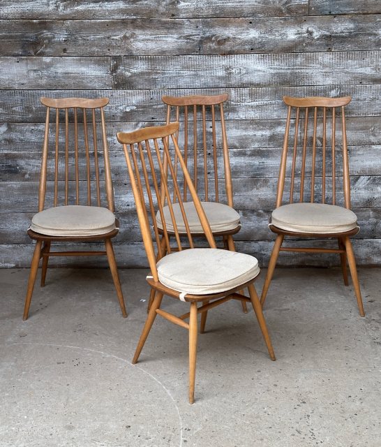 Vintage Ercol Goldsmith Dining Chairs