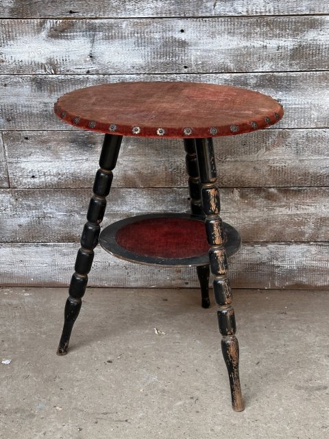 Antique Victorian Painted Wood "Gypsy" Table