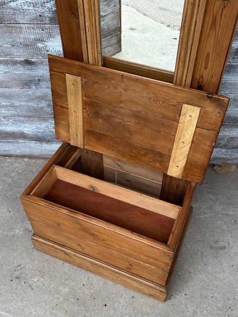vintage bedroom mirror - Wells Reclamation