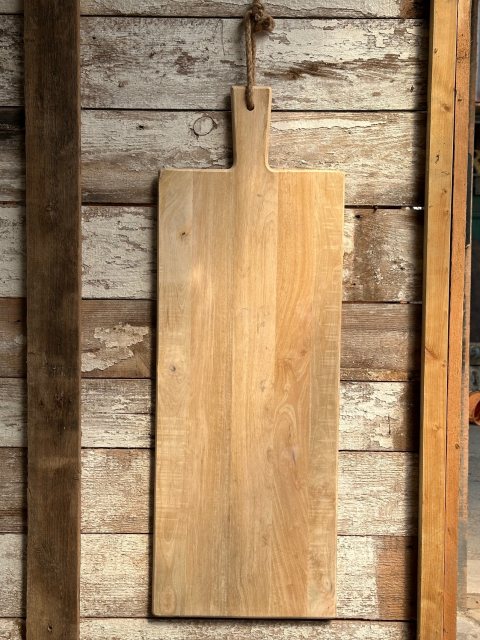 Large & Heavy Hardwood Serving Board 850mm