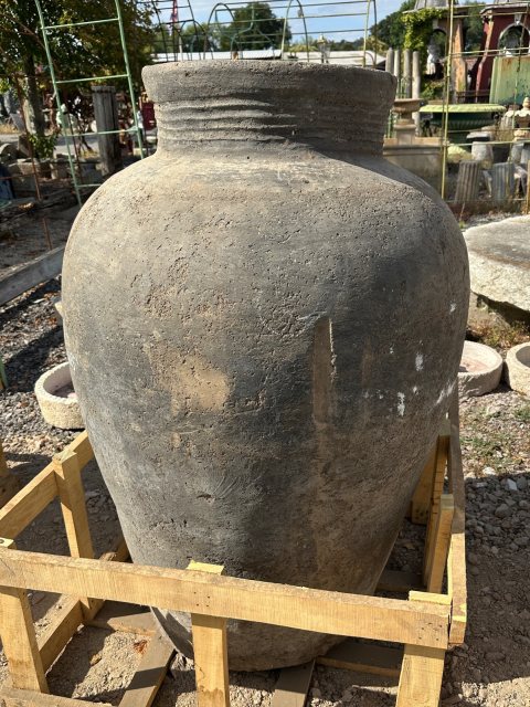 Huge Antique Rustic Clay Pot