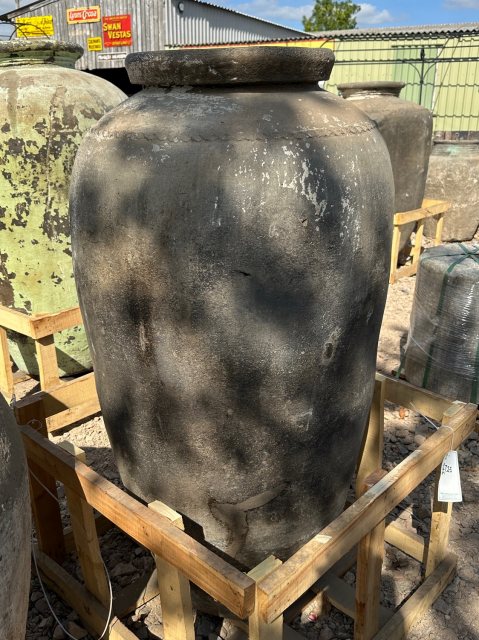 Antique Large Rustic Clay Pot
